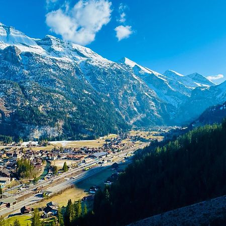Bellevue & Classy Mountain View Apartment Kandersteg Buitenkant foto