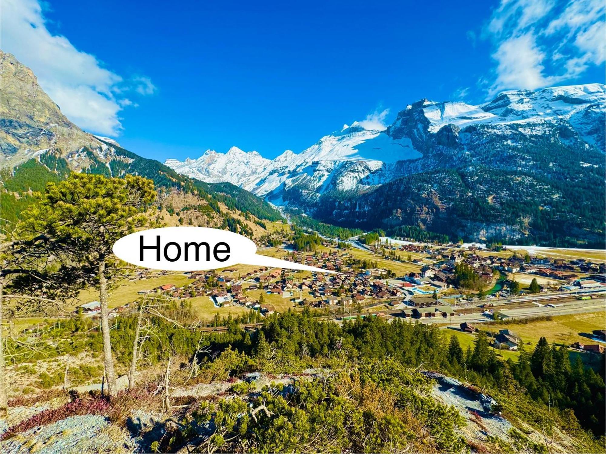 Bellevue & Classy Mountain View Apartment Kandersteg Buitenkant foto